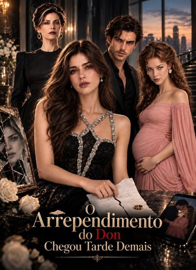 Capa da minissérie O Arrependimento do Don Chegou Tarde Demais