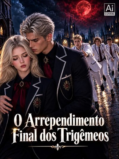 Capa da minissérie O Arrependimento Final dos Trigêmeos -