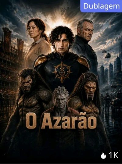 Capa da minissérie O Azarão