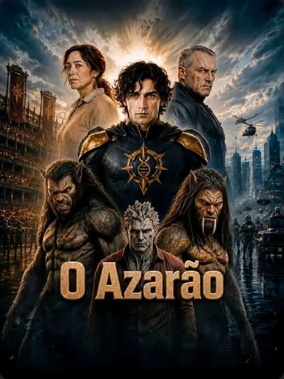 Capa da minissérie O Azarão