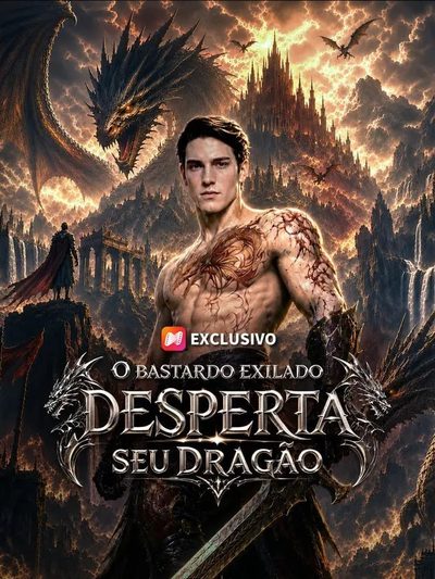 Capa da minissérie O Bastardo Exilado Desperta Sei Dragão