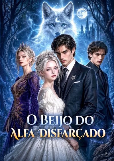 Capa da minissérie O Beijo do Alfa Disfarçado