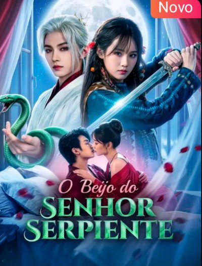 Capa da minissérie O Beijo do Senhor Serpente o Beijo do Senhor Serpiente