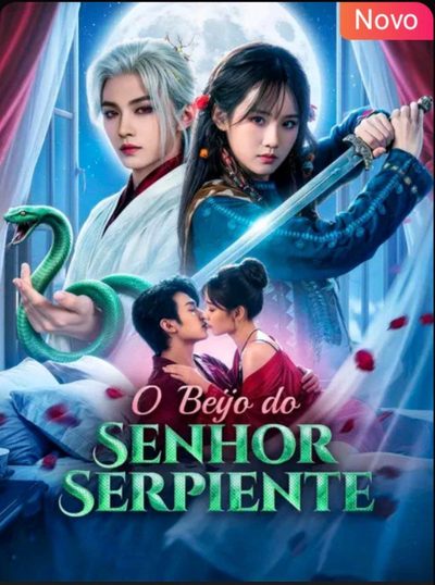Capa da minissérie O Beijo do Senhor Serpiente (com Som)