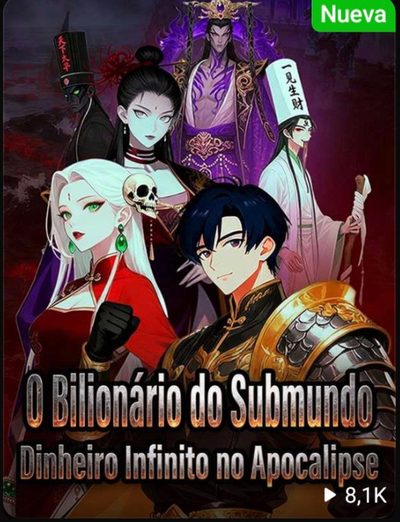 Capa da minissérie O Bilionário do Submundo Dinheiro Infinito no Apocalipse