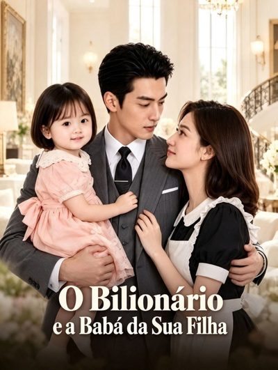 Capa da minissérie O BILIONÁRIO E A BABÁ DA SUA FILHA The Billionaire and His Daughter's Nanny