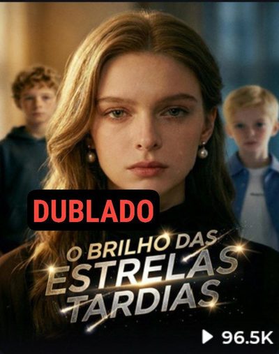 Capa da minissérie O Brilho das Estrelas Tardias