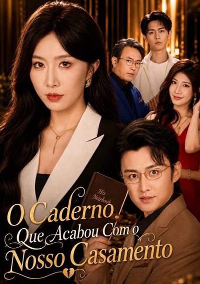 Capa da minissérie O Caderno que Acabou com o Nosso Casamento