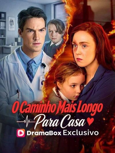 Capa da minissérie O Caminho Mais Longo para Casa