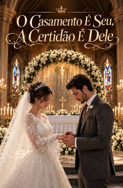 Capa da minissérie O Casamento É Seu a Certidão É Dele