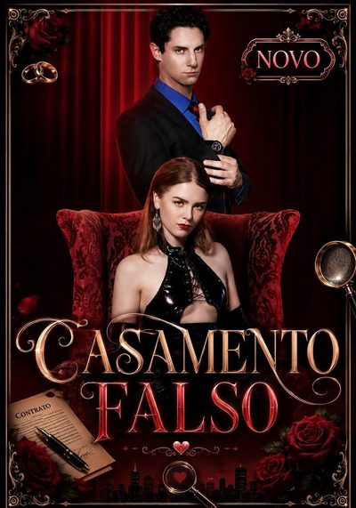 Capa da minissérie O Casamento Falso