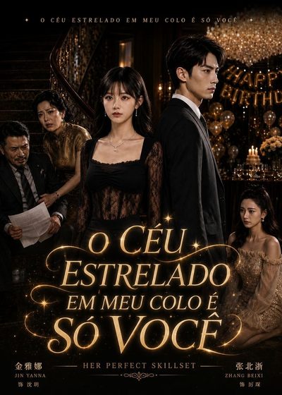 Capa da minissérie O Céu Estrelado em Meu Colo É Só Você