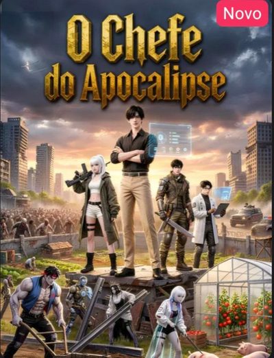 Capa da minissérie O Chefe do Apocalipse