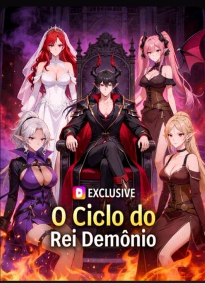 Capa da minissérie O Ciclo do Rei Demônio