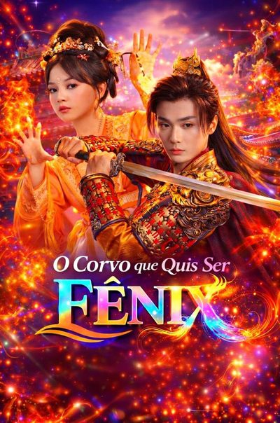 Capa da minissérie O Corvo que Quis Ser Fênix