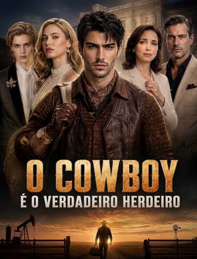 Capa da minissérie O Cowboy É o Verdadeiro Herdeiro -