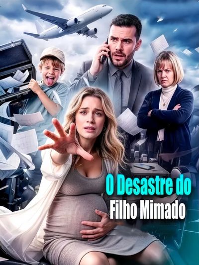Capa da minissérie O Desastre do Filho Mimado