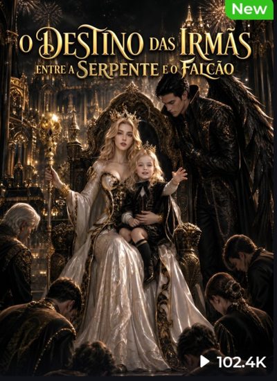 Capa da minissérie O Destino das Irmãs Entre a Serpente e o Falcão