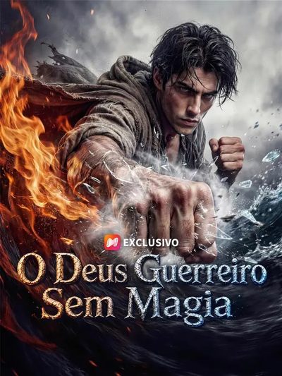 Capa da minissérie O Deus Guerreiro Sem Magia