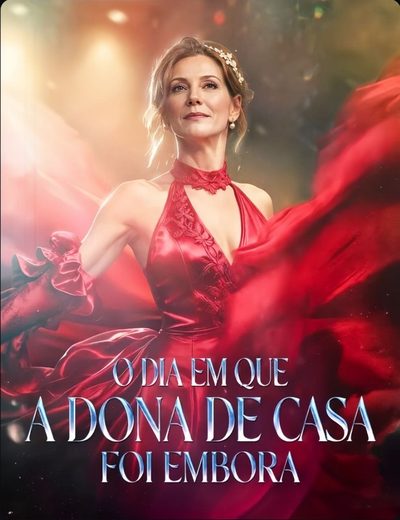 Capa da minissérie O DIA EM QUE A DONA DE CASA FOI EMBORA -Dublado