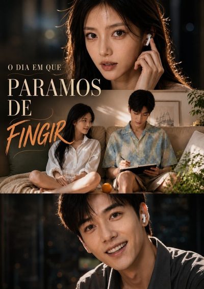 Capa da minissérie O Dia em que Paramos de Fingir