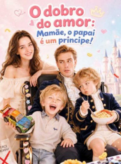 Capa da minissérie O Dobro do Amor: Mamãe, o Papai É um Príncipe!