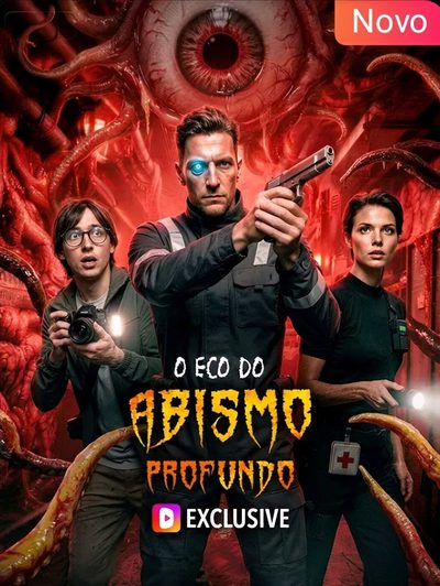 Capa da minissérie O Eco do Abismo Profundo