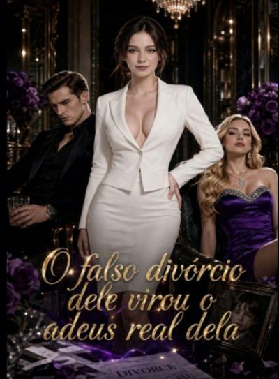 Capa da minissérie O Falso Divórcio Dele Virou Adeus Real Dela Dublado