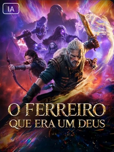 Capa da minissérie O Ferreiro que Era um Deus