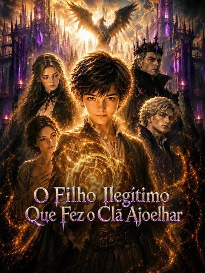 Capa da minissérie O Filho Ilegítimo que Fez o Clã Ajoelhar