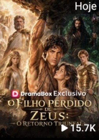 Capa da minissérie O Filho Perdido de Zeus: o Retorno Triunfal