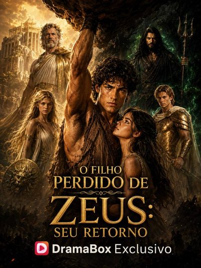 Capa da minissérie O Filho Perdido de Zeus:seu Retorno