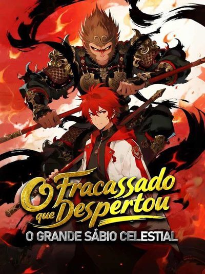Capa da minissérie O Fracassado que Despertou o Grande Sábio Celestial