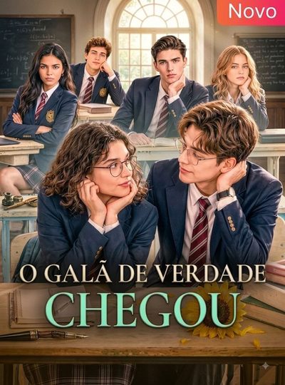 Capa da minissérie O Galã de Verdade Chegou