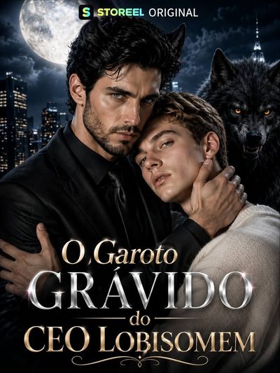 Capa da minissérie O Garoto Grávido do CEO Lobisomem