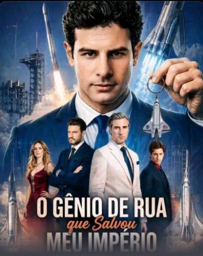 Capa da minissérie O Gênio de Rua que Salvou Meu Império