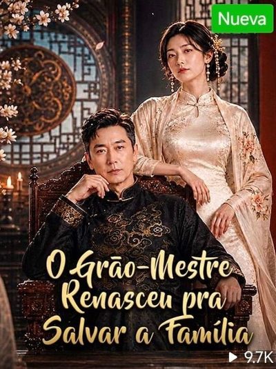 Capa da minissérie O Grão-mestre Renasceu para Salvar a Família