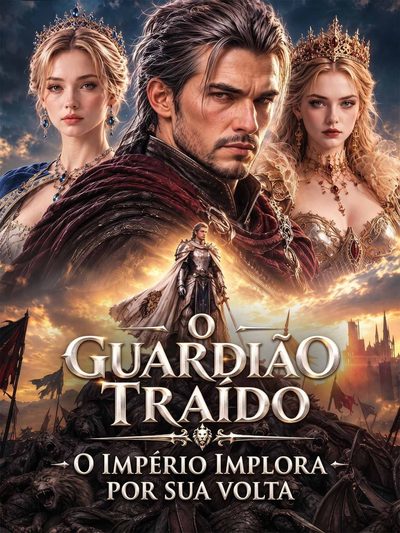 Capa da minissérie O Guardião Traído o Império Implora por Sua Volta