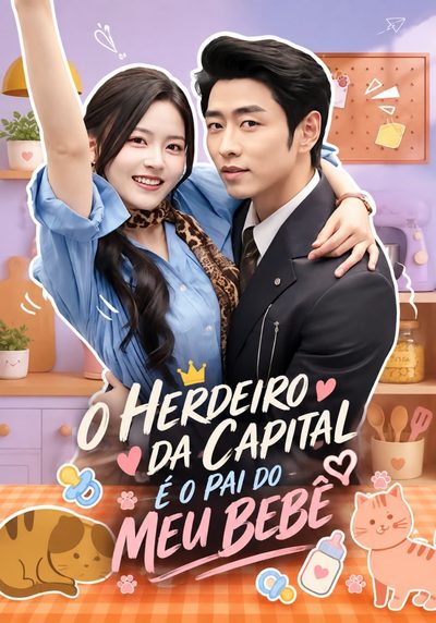 Capa da minissérie O Herdeiro da Capital É o Pai do Meu Bebê