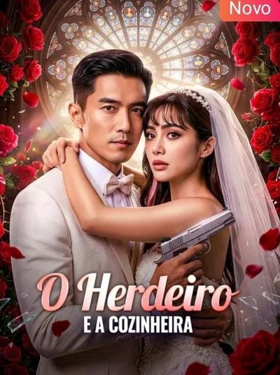 Capa da minissérie O Herdeiro e a Cozinheira