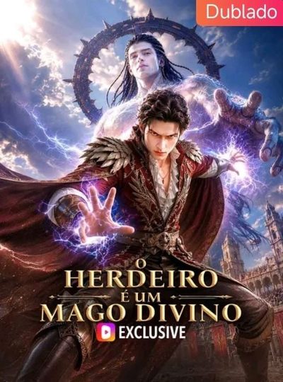 Capa da minissérie O Herdeiro É um Mago Divino
