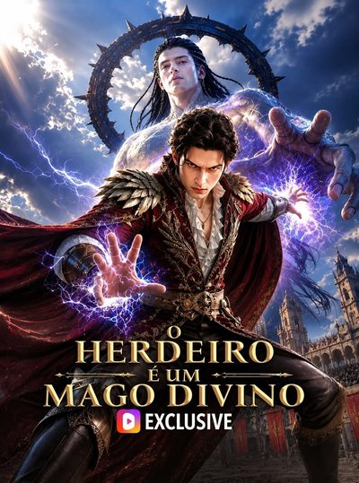 Capa da minissérie O Herdeiro É um Mago Divino