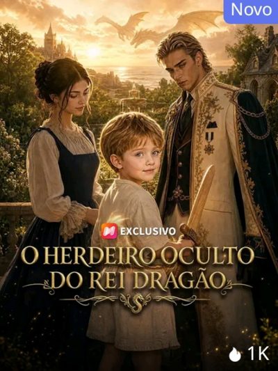 Capa da minissérie O Herdeiro Oculto do Rei Dragão