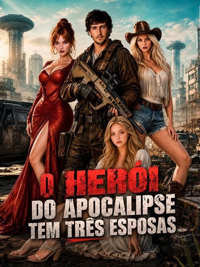 Capa da minissérie O Herói do Apocalipse Tem Três Esposas