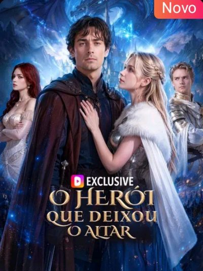 Capa da minissérie O Herói que Deixou o Altar