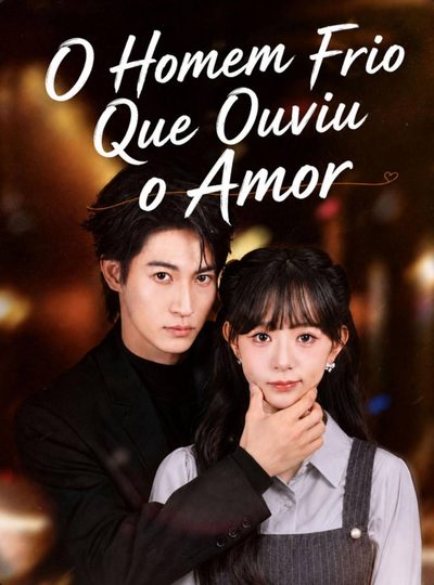 Capa da minissérie O Homem Frio que Ouviu o Amor