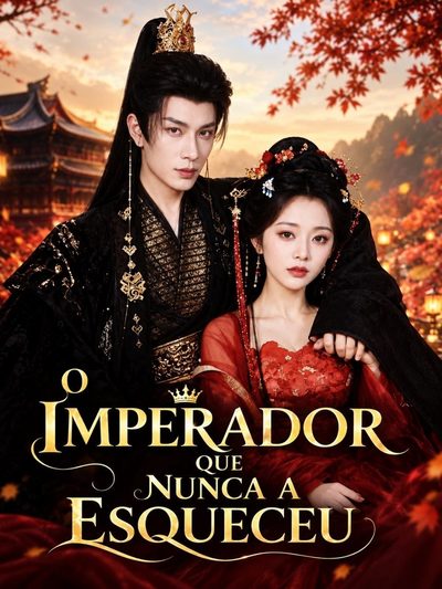 Capa da minissérie O Imperador que Nunca a Esqueceu