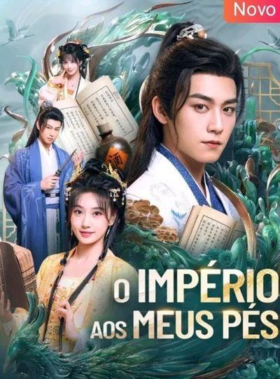 Capa da minissérie O Império Aos Mes Pés
