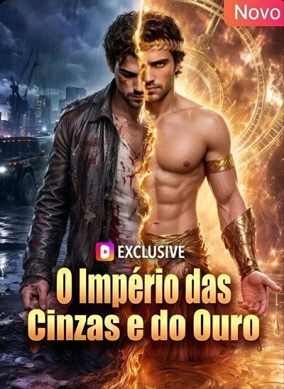 Capa da minissérie O Império das Cinzas e do Ouro