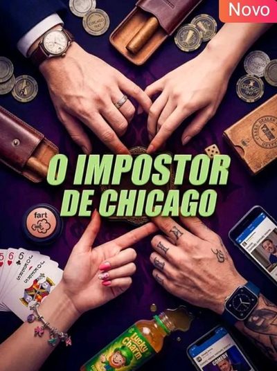 Capa da minissérie O Impostor de Chicago